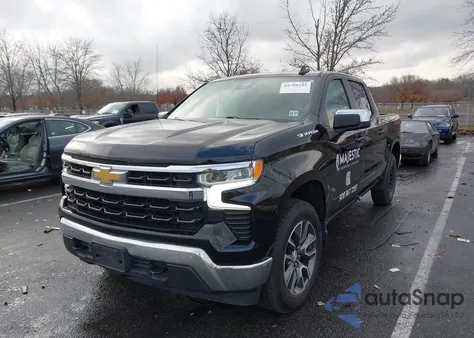 2022 Chevrolet Silverado 1500 4Wd Short Bed Lt With 2Fl z USA, uszkodzony, nr VIN 1GCPDKEK0NZ595542